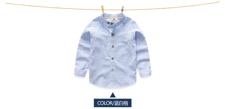 Chemise garcon à manche longue - Ref 2081926 Image 68