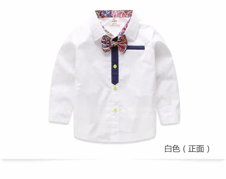 Chemise garcon à manche longue - Ref 2081918 Image 76