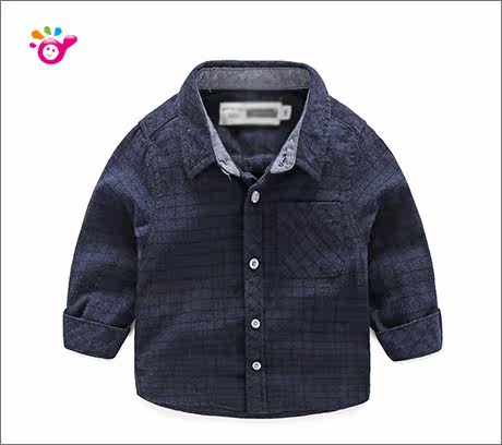 Chemise garcon à manche longue - Ref 2081939 Image 55