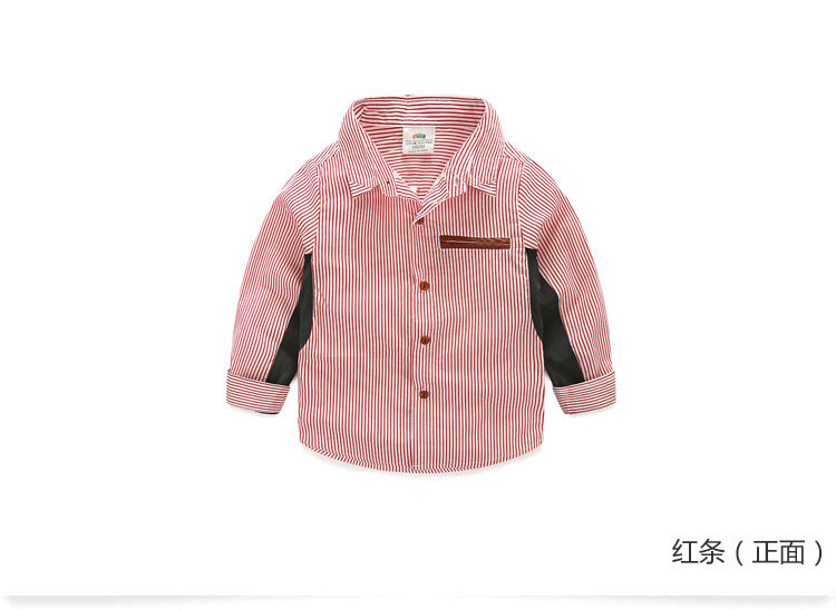 Chemise garcon à manche longue - Ref 2081973 Image 73