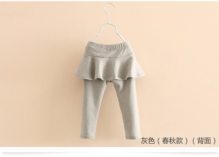 Quần legging thêu trẻ em 2019 mùa thu mới cho bé gái quần áo trẻ em quần váy kz-9026 - Quần quần dài cho bé gái