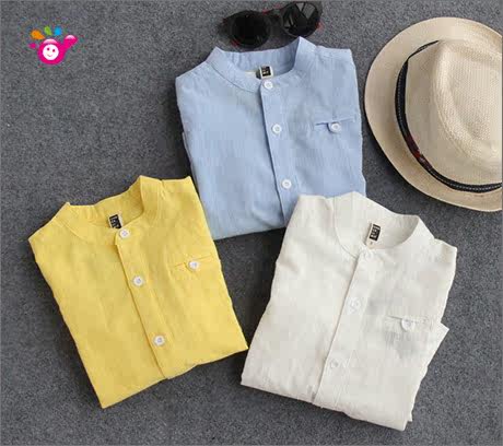 Chemise garcon à manche longue - Ref 2081955 Image 55