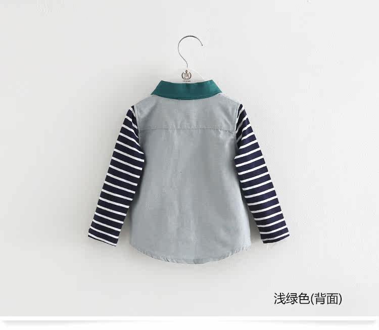 Chemise garcon à manche longue - Ref 2081979 Image 69