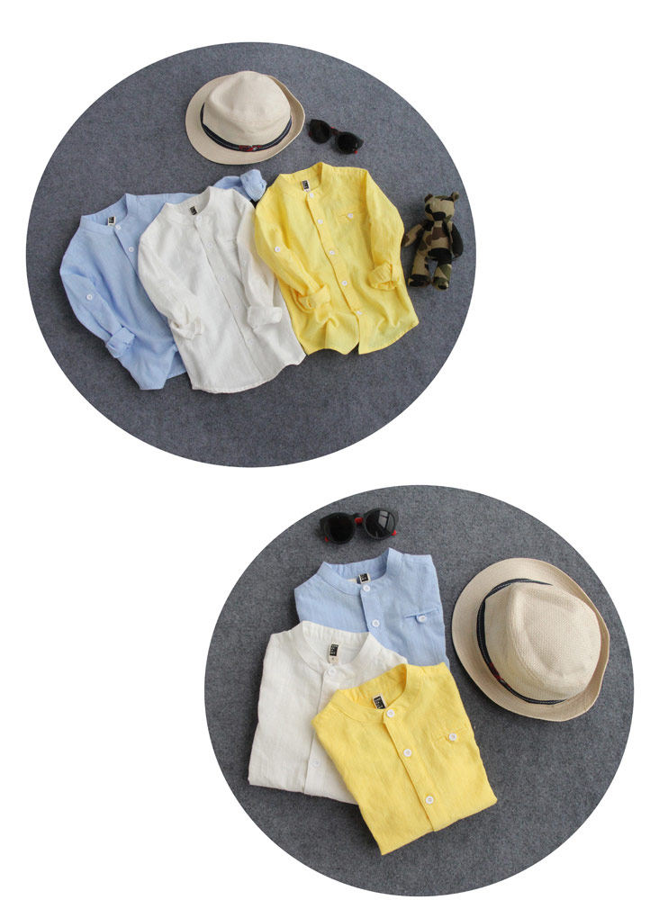 Chemise garcon à manche longue - Ref 2081955 Image 77