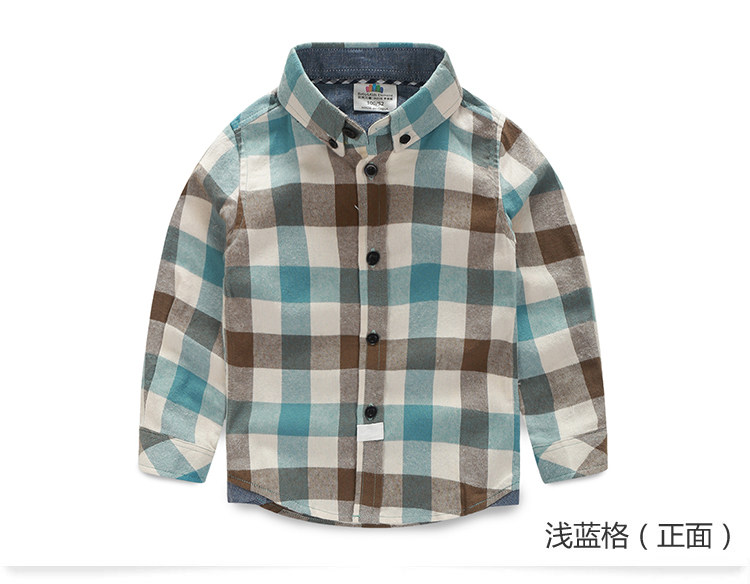 Chemise garcon à manche longue - Ref 2081961 Image 73