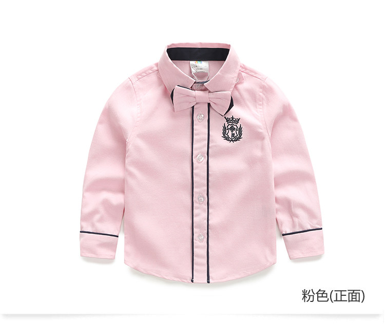 Chemise garcon à manche longue - Ref 2078463 Image 71