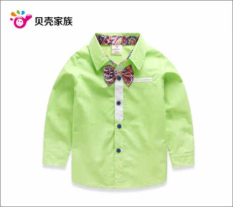 Chemise garcon à manche longue - Ref 2081918 Image 55