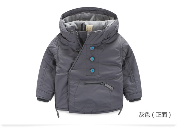 Áo cotton bé trai ấm áp và nhung dày 2018 mùa đông cho bé mặc áo khoác cotton tap-5751 áo khoác nam trẻ em