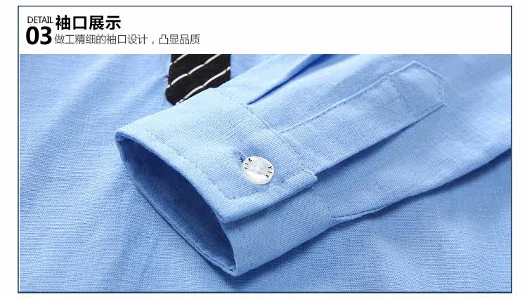 Chemise garcon à manche longue - Ref 2074395 Image 79