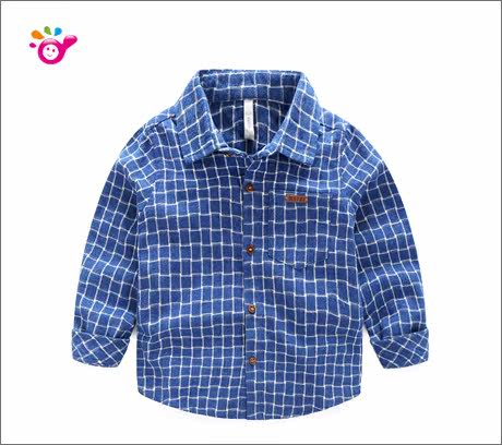 Chemise garcon à manche longue - Ref 2074510 Image 55