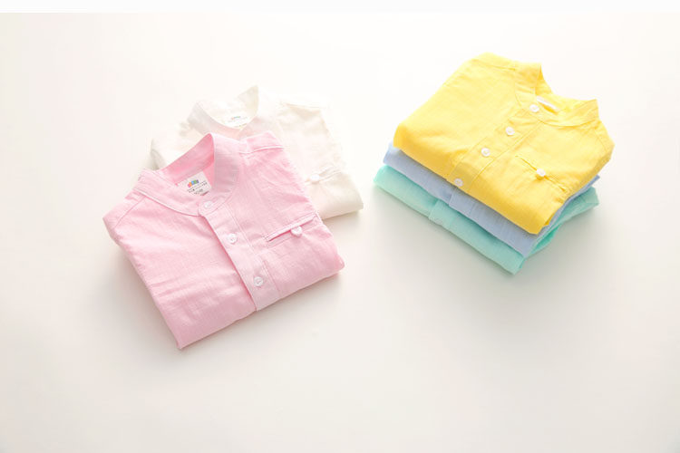 Chemise garcon à manche longue - Ref 2073091 Image 84