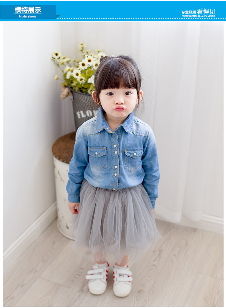 Chemise fille à manche longue - Ref 2088503 Image 66