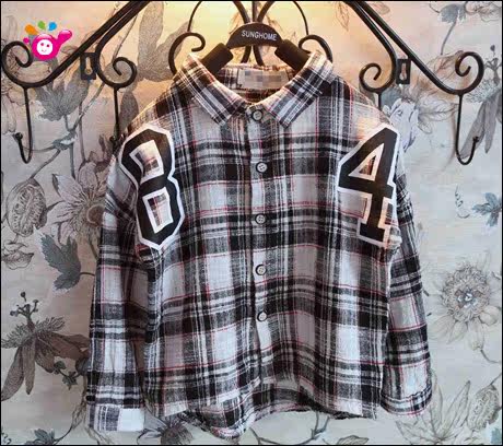 Chemise garcon à manche longue - Ref 2081928 Image 55