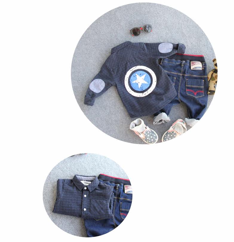 Chemise garcon à manche longue - Ref 2081944 Image 26