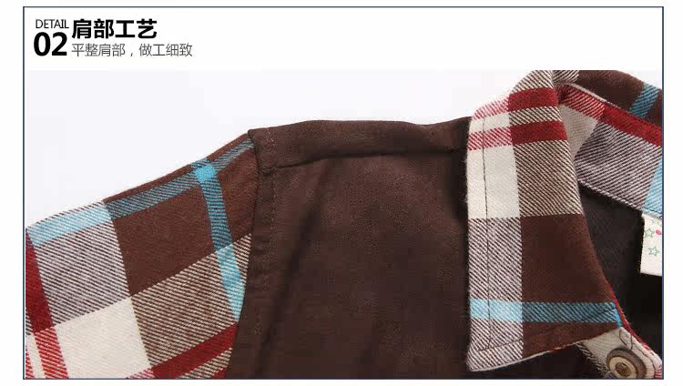 Chemise garcon à manche longue - Ref 2081959 Image 73