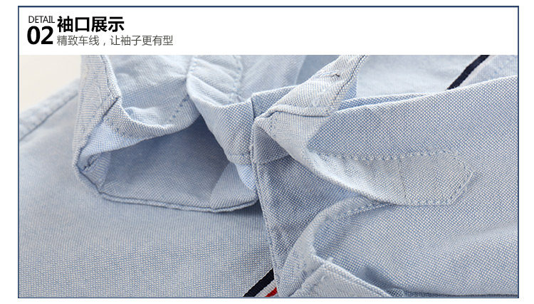 Chemise garcon à manche longue - Ref 2081929 Image 77