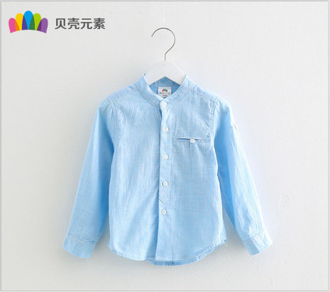 Chemise garcon à manche longue - Ref 2073091 Image 55