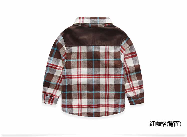 Chemise garcon à manche longue - Ref 2081959 Image 70