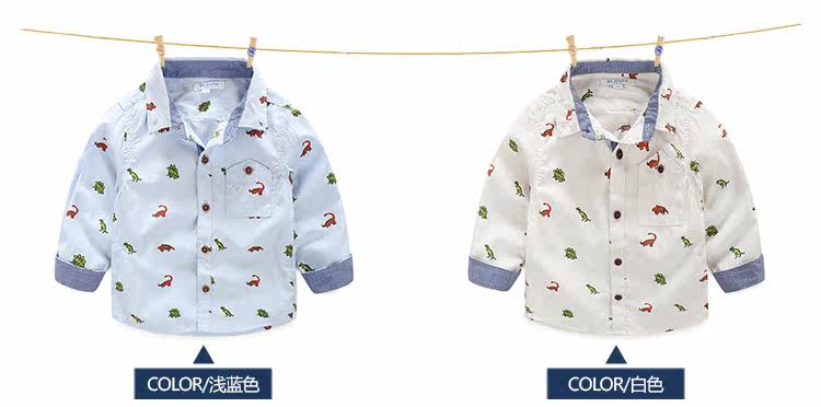 Chemise garcon à manche longue - Ref 2081942 Image 67