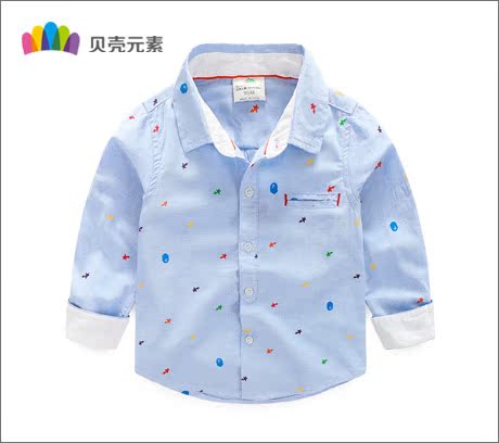 Chemise garcon à manche longue - Ref 2081762 Image 56