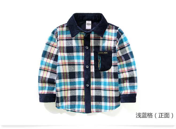 Chemise garcon à manche longue - Ref 2081971 Image 71