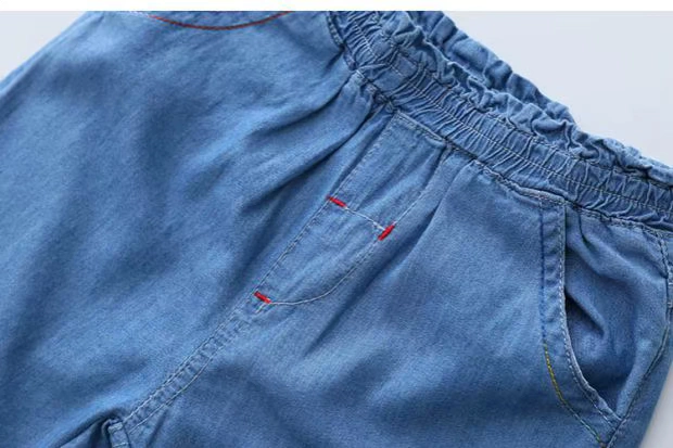 Quần jeans bé gái bình thường 2019 mùa thu mới cho bé gái mặc quần dài trẻ em kz-a951 - Quần jean