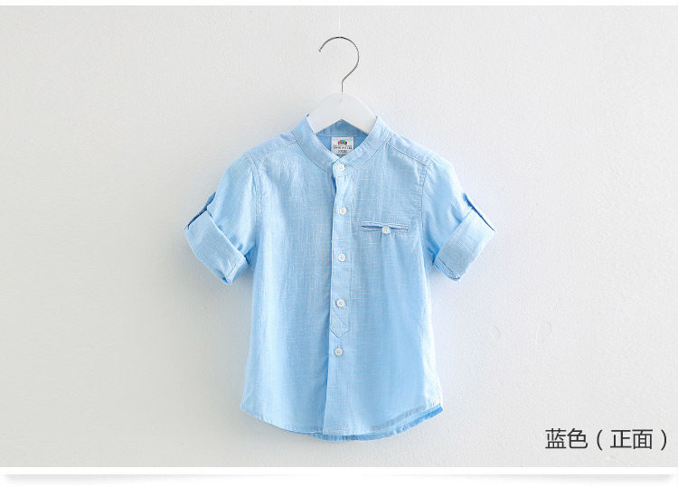 Chemise garcon à manche longue - Ref 2073091 Image 71