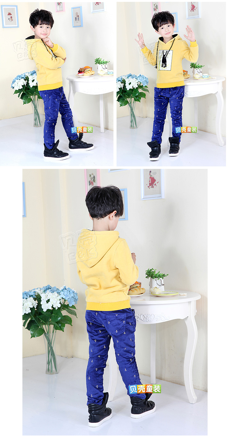 Pantalon garcon en Toile de coton - Ref 2057574 Image 74