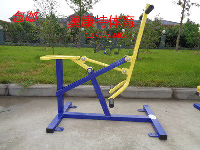 Outdoor fitness equipment square single and double riding machine riding machine community fitness equipment path