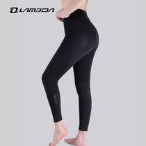 Lampada womens summer trousers high-end slim leggings black bike riding pants dynamic bike pants Womens