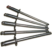 GB12618 4 full 304 stainless steel open flat head pumping rivet 5*20