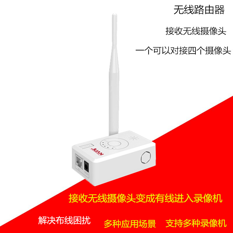Jiuan Surveillance Wireless IPC Router Wireless Repeater Wireless IP Camera Receiver - Taobao