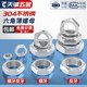 304 stainless steel fine tooth thin nut hexagonal anti tooth nut M8M10*1M12m14M16M18M20M22*1.5