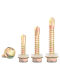 Super hard hexagonal drill tail screw