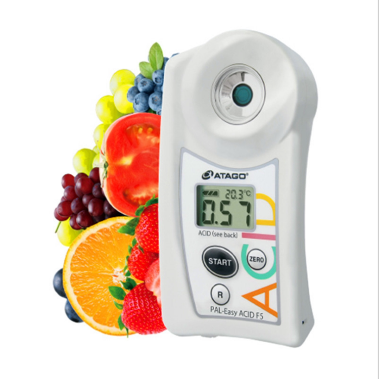 PAL-Easy -- ACID F5 citrus grapes with wine tomato strawberry blueberry five fruit acid meters