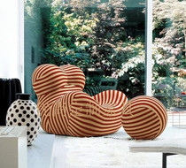 Factory spot Italian leisure chair Ball chair Shaped chair FRP bubble chair Lazy chair Hug chair