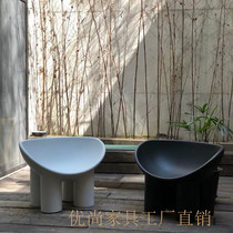 Spot FRP elephant leg chair Fat leg chair Designer chair Abstract art chair Childrens room ornaments chair