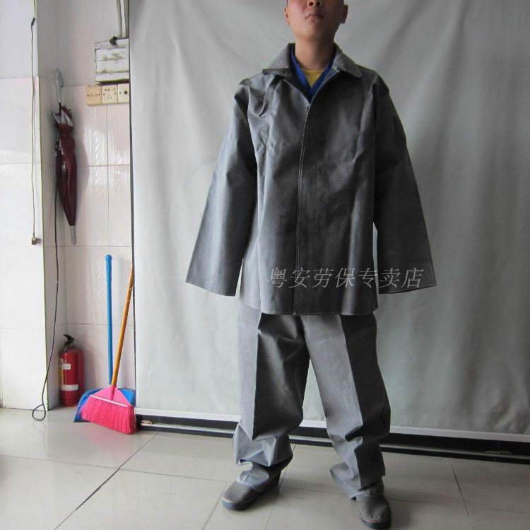 Harding rubber acid - resistant dust - free clothing acid - resistant dust - proof clothing Industrial dust - proof clothing does not connect cap