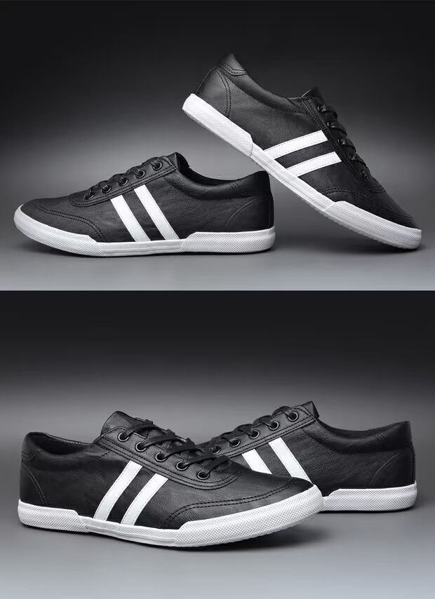 Giày đế mềm mùa xuân và mùa hè Giày nam mới - Giày thấp giày thể thao sneaker