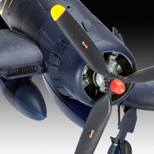 3G модель Revell/Lehua сборки самолета 03917 Палубный истребитель F4U-1B 1/72