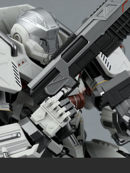 3g Model Meng Guochuang Mecha-011 1/9 Spirit Cage Mu-2 Heavy Armor White Shark Yue Color Edition