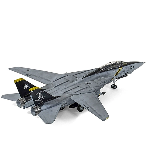 Модель 3G Aidemei собрал самолет 12578 F-14B Fighter VF-103 Jolly Rogers