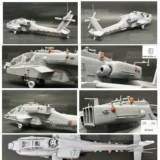 3G модель Freedom F18027 1/48 Боевой корабль Apache камуфляж «Тигровое пятно»