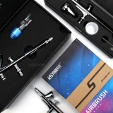 Gundam Model Color Gas Pump Spray Gun Omestic HD130 Black Flame County Shi PS289/287 Uchua S130