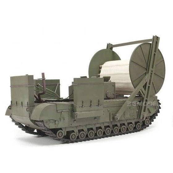 3g Model Afv Club 35274 British Churchill Tunneling Machine Type 1/35