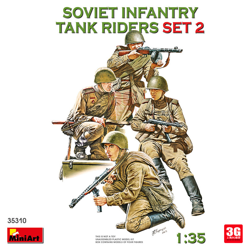 3g Model Miniart Assembled Soldier 35310 1/35 Soviet Infantry Tank Cavalry Set 2 3g Model Miniart Assembled Soldier 35310 1/35 Soviet Infantry Tank Cavalry Set 2