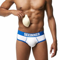 Mens buttocks knickers hips silicone mens tight bump breifs glut elasticity feel no trace Super ins