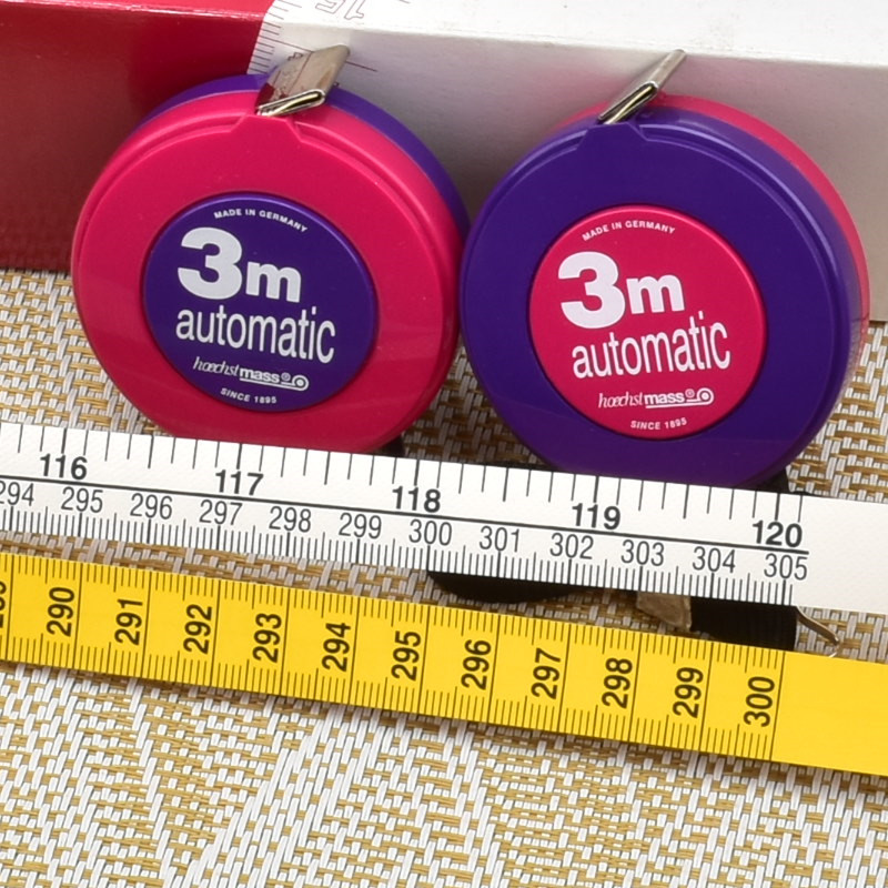 German imported hoechstmass leather ruler measuring clothes soft ruler height ruler clothing telescopic tape measure 1 5 meters 2 meters 3 meters