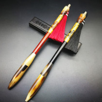 Homemade fetal hair pen DIY custom fetal hair pen making 100-day full moon gift Baby fetal hair souvenir diy