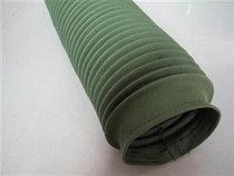 Canvas corrugated dust pipe Duct Telescopic soft sheath Soft connection hose Screw rubber cylinder protective cover